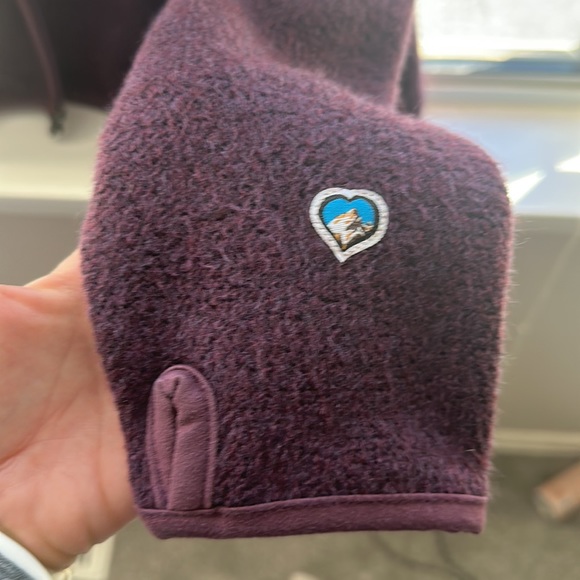 Kuhl Aflpaca Purple Full ZIp Fleece Jacket Women's - Picture 2 of 4